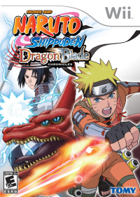 Naruto Shippuden: Dragon Blade Chronicles PAL Wii PAL box art